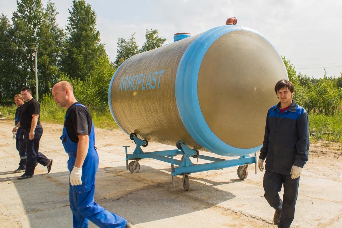 Накопительная емкость Армопласт 5 кубов