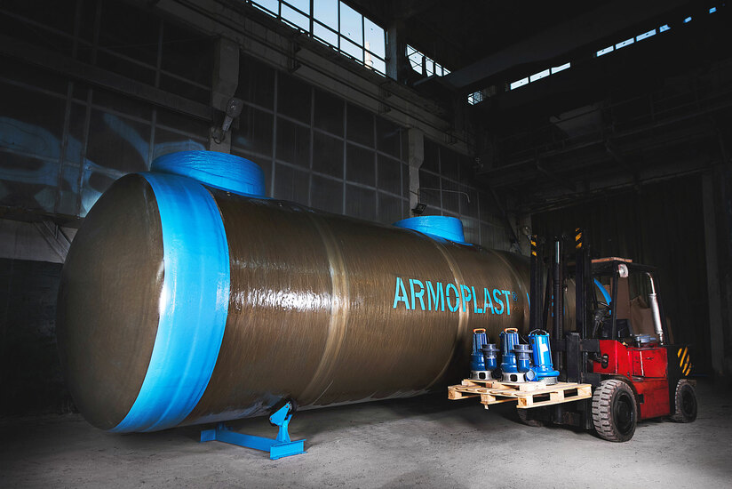 Емкость для усреднения стоков Armoplast