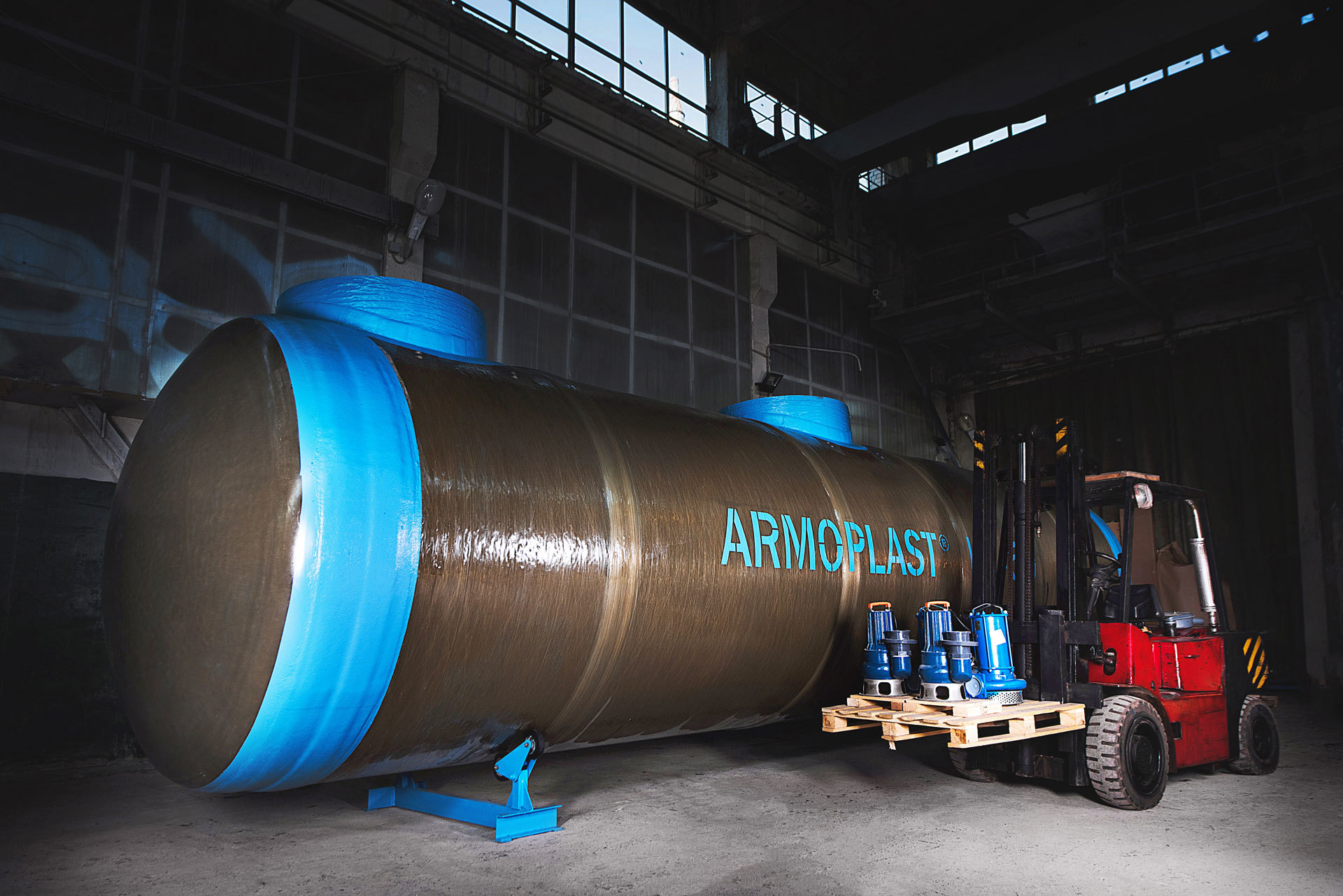 Емкость для усреднения стоков Armoplast